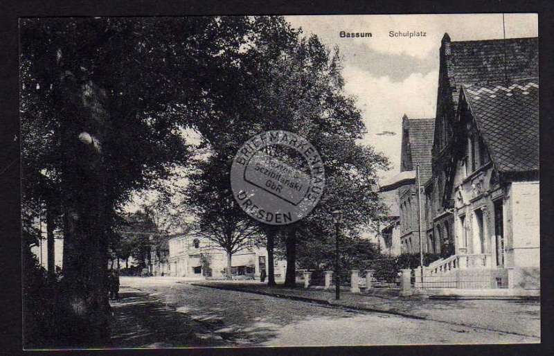 Bassum Schulplatz 1917 