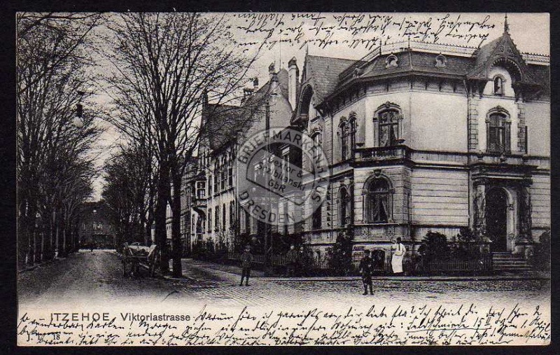 Itzehoe Victoriastrasse 1903 