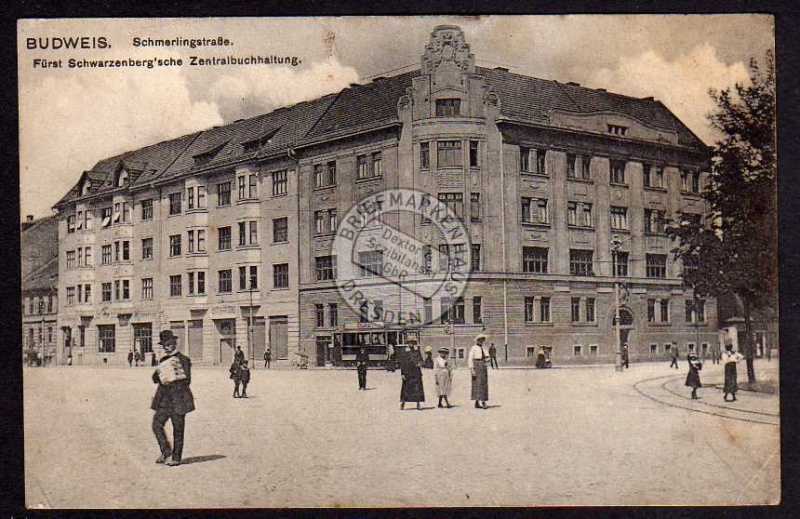 Budweis Zentralbuchhaltung 1915 Schmerlingstr. 