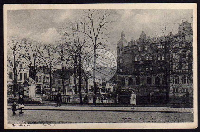 Neumünster Am Teich Geschätshaus Wohnhaus 1916 