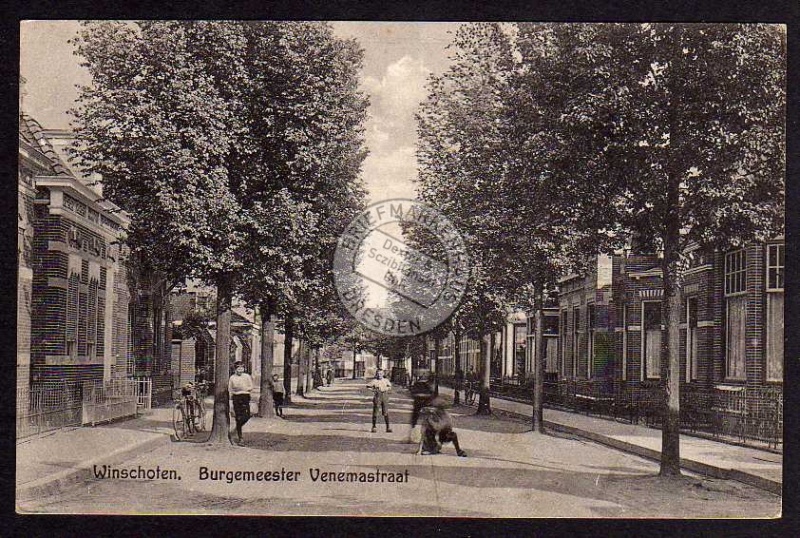 Winschofen Burgemeester Venemastraat 1930 