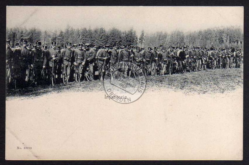 Schweizer Armee Infanterie um 1900 