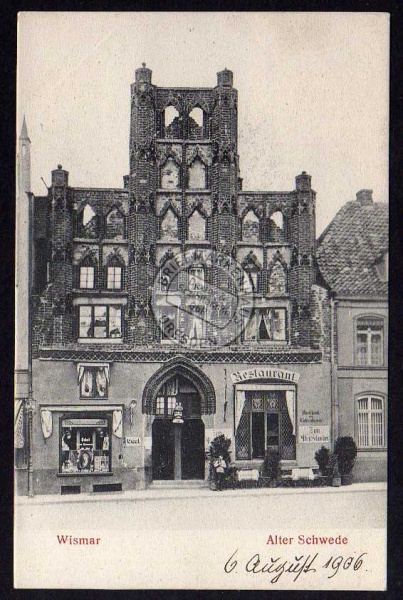 Wismar Alter Schwede 1906 Restaurant Gasthaus 