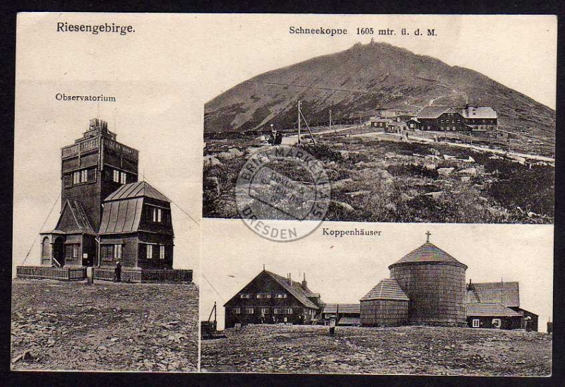 Schneekoppe Observatorium Koppenhäuser Rieseng 