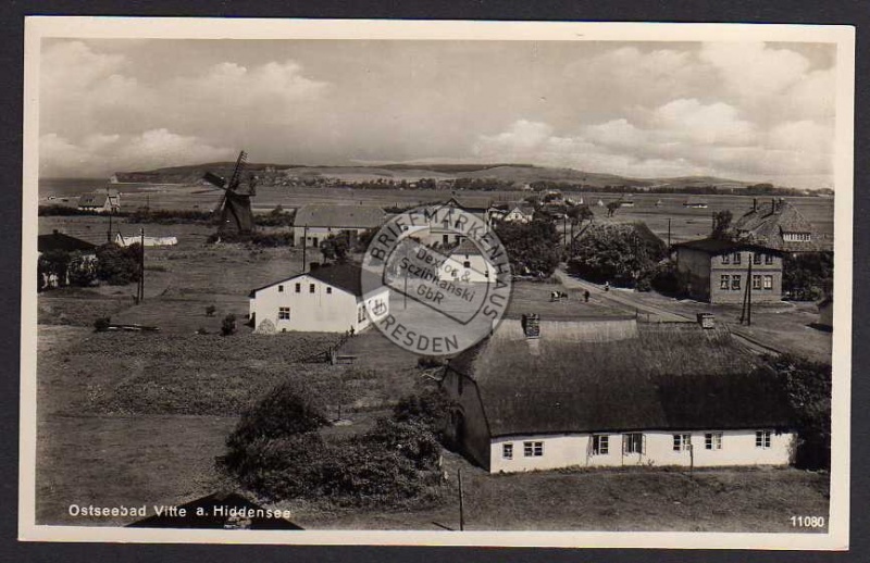 Vitte Hiddensee Windmühle Mole 