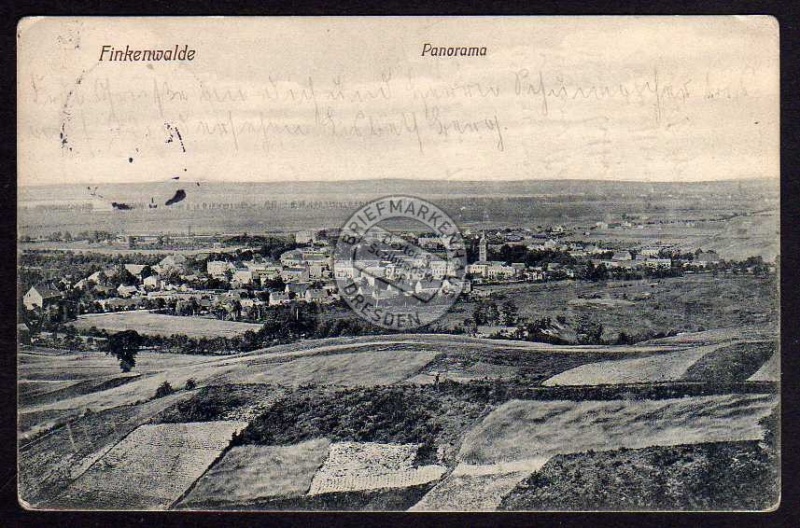 Zdroje Finkenwalde Stettin Panorama 1914 