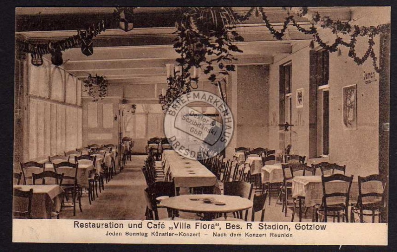 Gotzlow Goclaw Restauration Cafe Villa Flora 