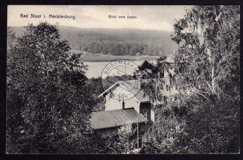 Bad Stuer Mecklenburg von Osten 1908 
