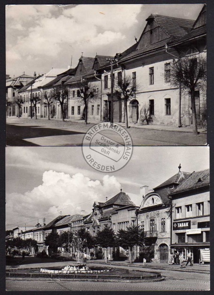 2 AK Kežmarok Straße Tabak Geschäft 