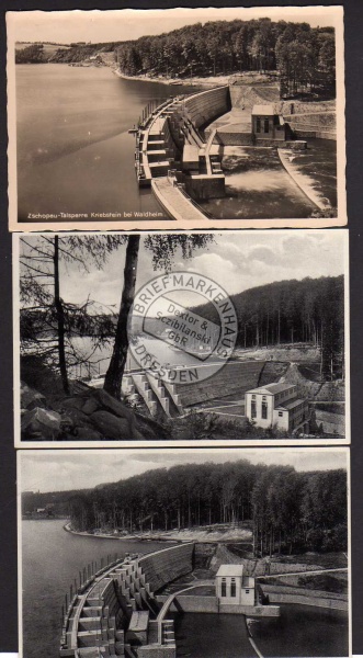 3 AK Talsperre Kriebstein Staumauer Maschinenhaus 