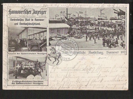 Landwirtschaftliche Ausstellung 1903 Zeitung H 