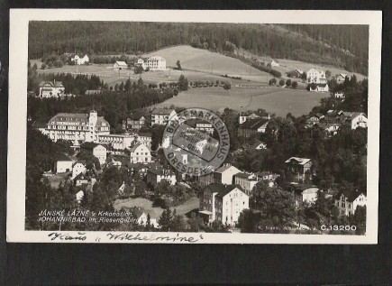 Johannisbad im Riesengebirge Janské Lázne 