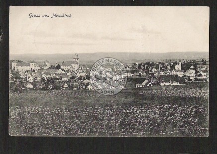 Messkirch Ortsansicht 1907 