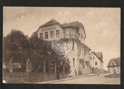 Hirschberg a. S. Hotel zum Erbprinz Erbprinzen 