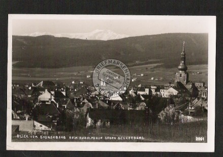 Badnerberg beim Rudolfshof gegen Schneeberg 