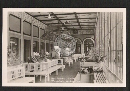 Bad Reinerz i. Schlesien Wandelhalle Wintergar 