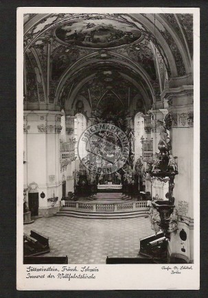 Göttweinstein inneres der Wallfahrtskirche 